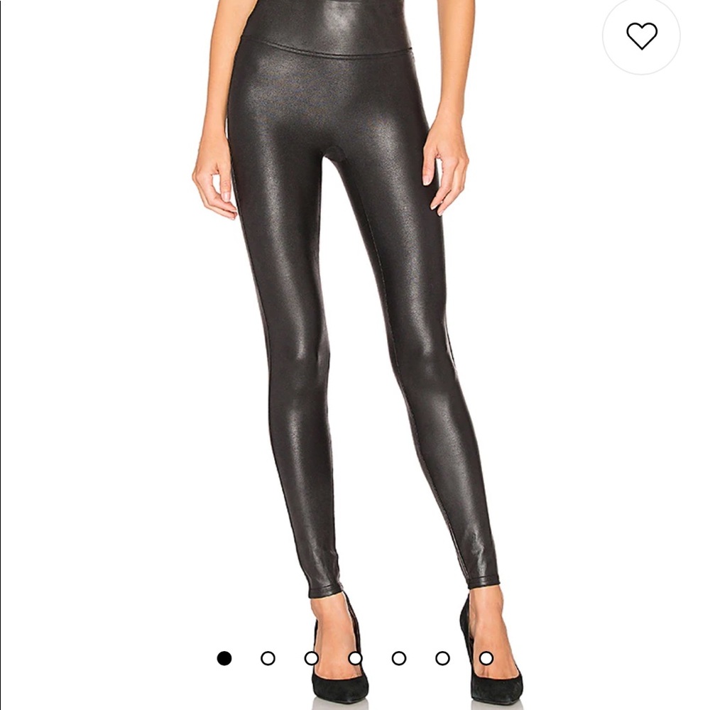 Spanx Faux Leather Leggings